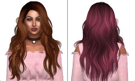 Newsea Titanium Hair Retexture At Kenzar Sims Sims 4 Updates Hair