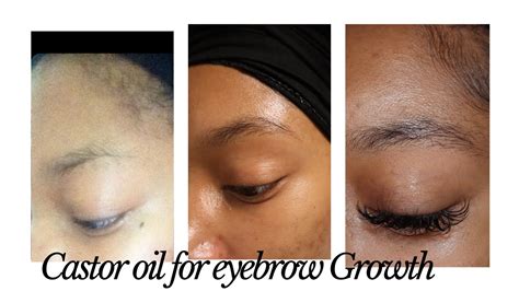 Grow Eyebrows And Eyelashes With Castor Oil Ii 30 Day Challenge Results