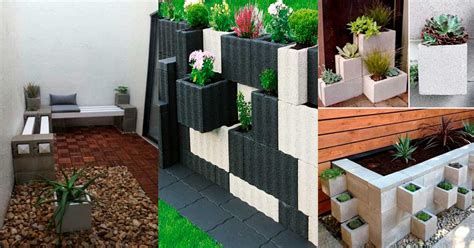 Diy jardinera con bloques de hormigón. Jardinera Bloques Ideas / Diez Ideas Para Reutilizar ...