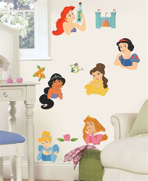 Disney Princess Stickers Posed Princesses Wall Decals