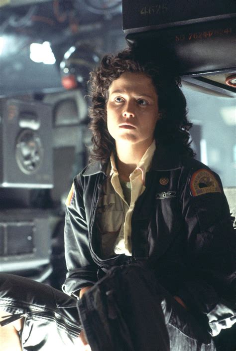 Sigourney Weaver As Ellen Ripley In Alien 1979 Sigourney Weaver