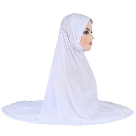 Large Khimar Muslim Women Hijab Scarf Amira Overhead Veil Niqab Nikab Eid 14530003113 Allegropl