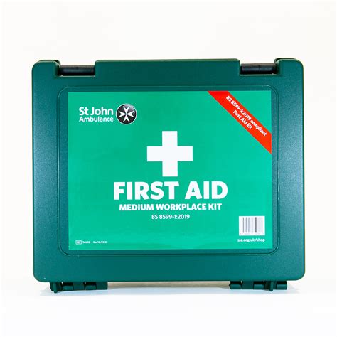 St John Ambulance Large Standard Workplace First Aid Kit Bs 8599 12019