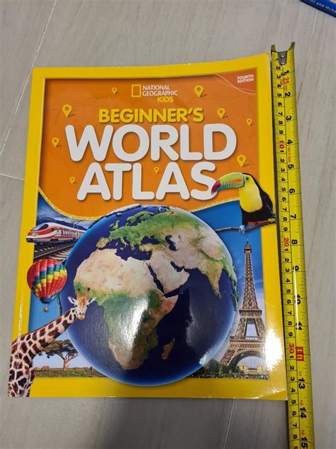 National Geographic Beginners World Atlas Hobbies And Toys Books
