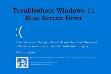 What Is Windows Blue Screen How To Fix Bsod Error On Your Pc Minitool