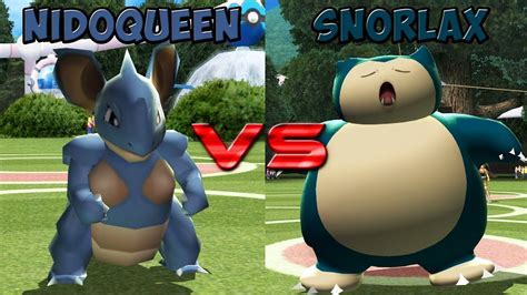 Pokemon Battle Revolution Nidoqueen Vs Snorlax Youtube