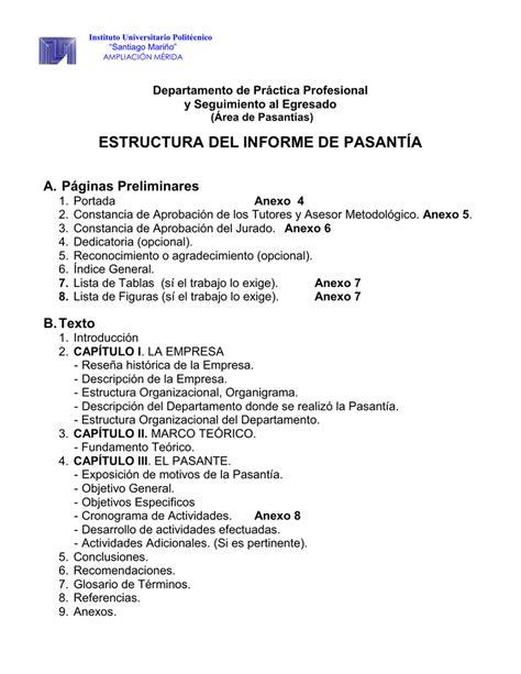 Estructura Y Formato Del Informe Cientifico Org