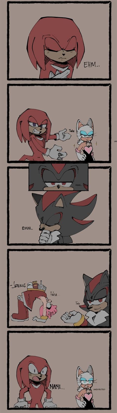 5363 suggestive artist silvect amy rose knuckles the echidna rouge the bat shadow the