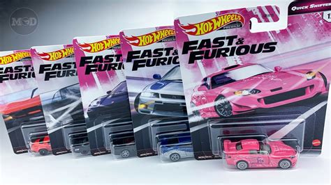Hot Wheels Fast And Furious Quick Shifters Premium Box Set Toys