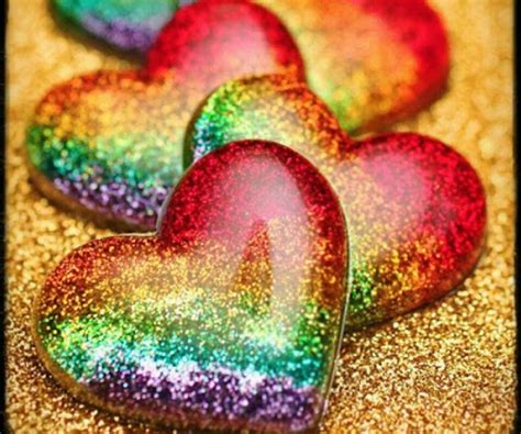 All The Colors Of My Heartglitter Hearts Zedge Wallpapers Taste The