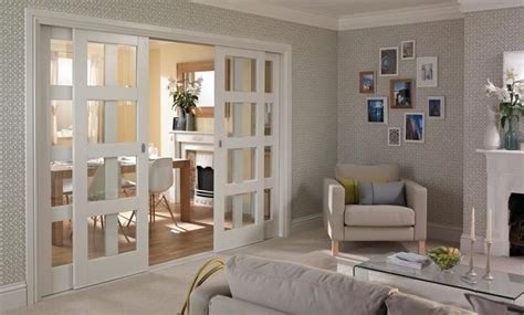Vertical blinds are the most common sliding door window treatment and provide a solution for privacy concerns in a room that has sliding doors or french doors. Doors Buying Guide (With images) | Living room door, Doors ...