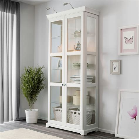 Liatorp Glass Door Cabinet White 37 34x84 14 Ikea