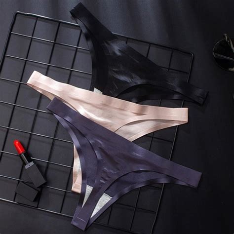 2021 Womens Cotton G String Thong Panties String Underwear Women Briefs Sexy Lingerie Pants