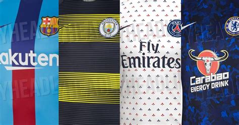 Shop new manchester united kits in home, away and third manchester united shirt styles online at store.manutd.com. Unique Nike Barcelona, Man City, PSG, Chelsea, Inter ...