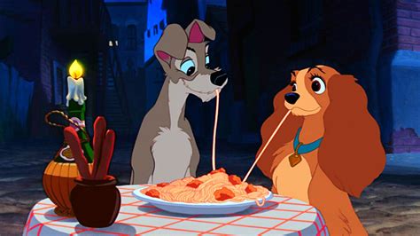 Disneys Live Action Lady And The Tramp Film Shooting With Real Dogs