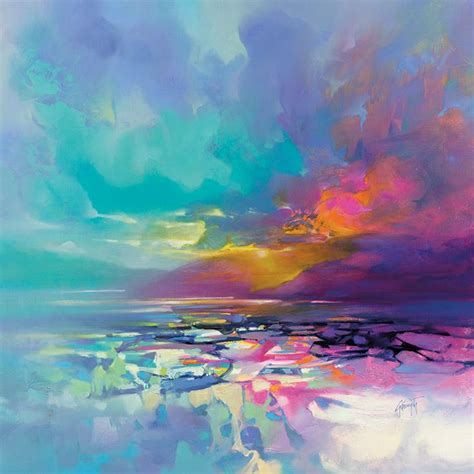 Scott Naismith Emerging Hope Scottish Landscape Canvas Print