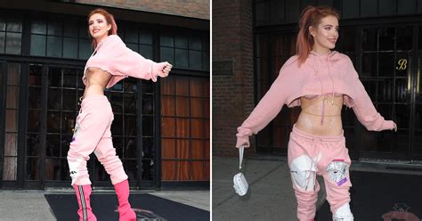 Bella Thorne Flashes Serious Underboob Before Dancing In The Street