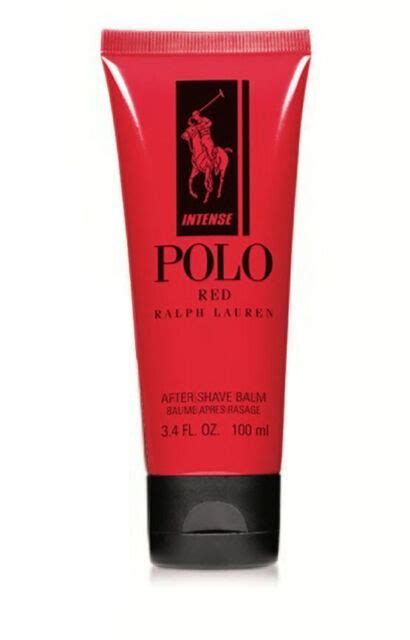 Ralph Lauren Polo Red Intense 34 Oz 100 Ml After Shave Balm Ebay