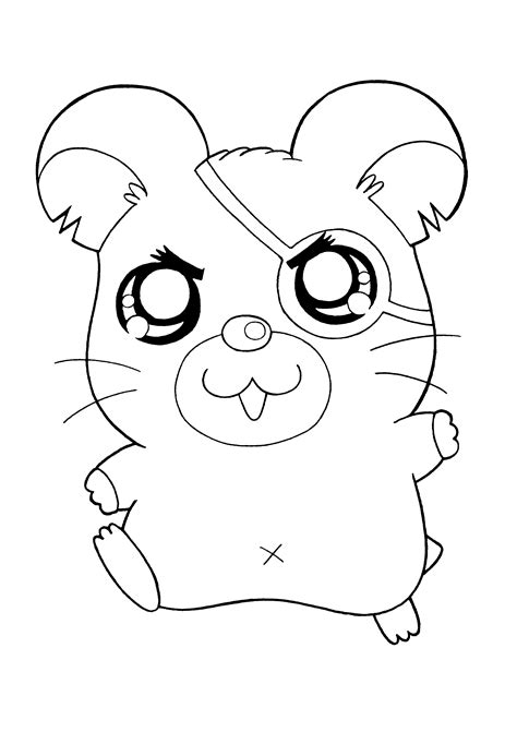 Hamtaro Coloring Pages To Download And Print For Free