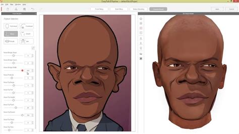 Crazytalk 8 Tutorial Turning A 2d Caricature Into A Stylized 3d Head