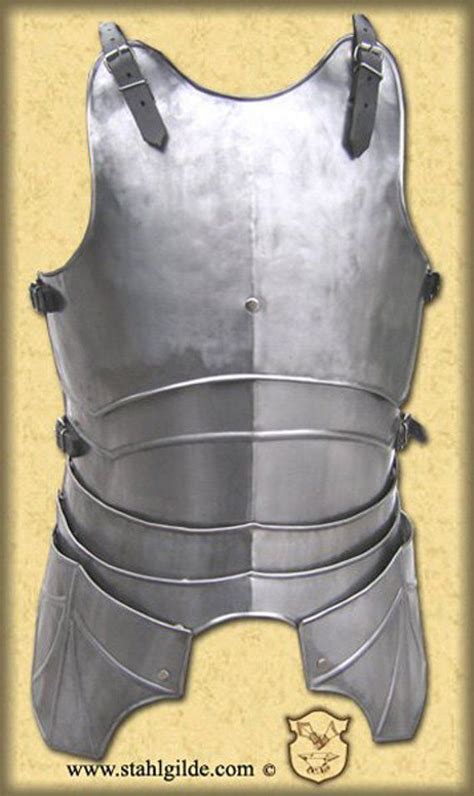 Larp Fantasy Medieval Costume Steel Armor Armour Cuirass Front