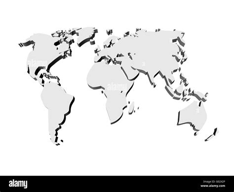 Mapa Del Mundo Fotografía De Stock Alamy