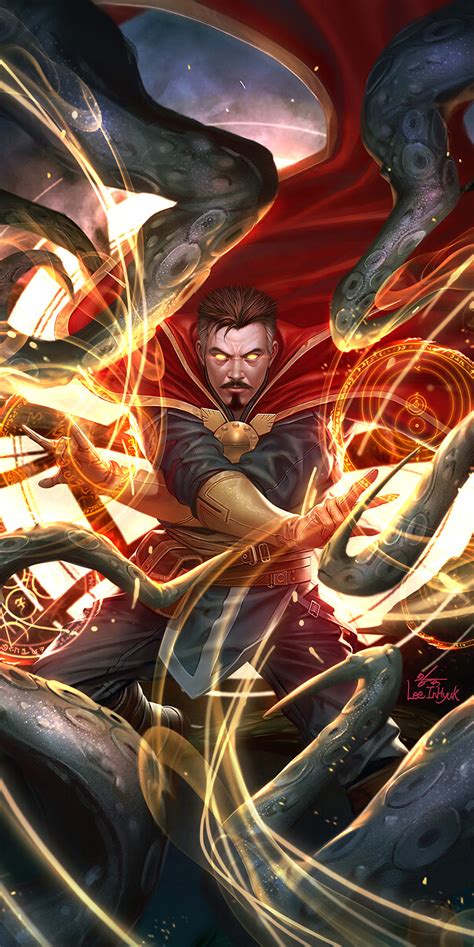 1080x2160 Doctor Strange Multiverse Art One Plus 5thonor 7xhonor View