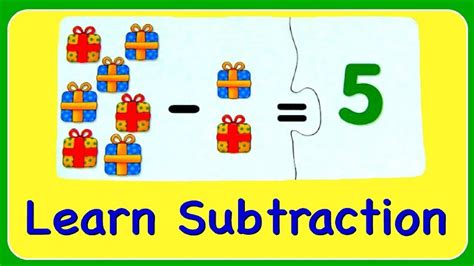 Subtraction For Kids Learn How To Subtract Mathematics Kids