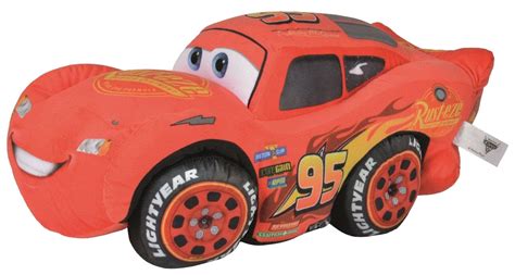 Disney Peluche Flash Mc Queen Cars 3 45 Cm Livraison Gratuite 24 48h