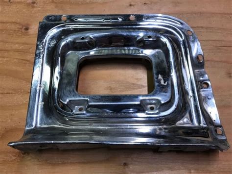 1956 Chevy Chevrolet Bel Air Used Gm Lh Turn Signal Light Backing Plate