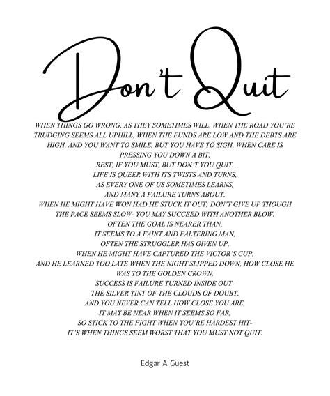 Don T Quit Poem Printable Printable Word Searches