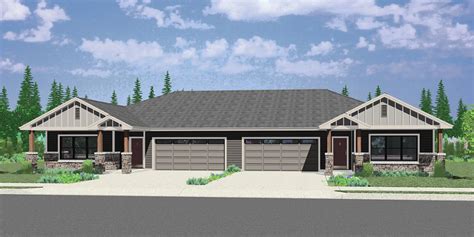 One Story Ranch Style House Home Floor Plans Bruinier And Associates