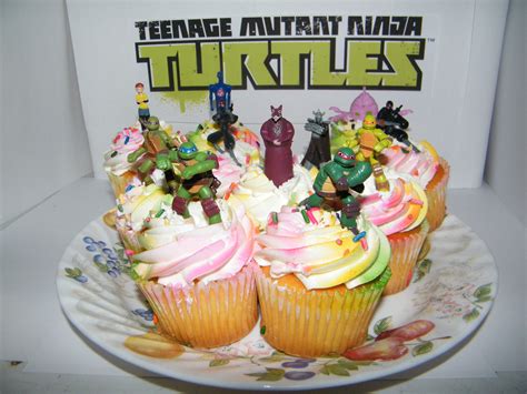 Teenage Mutant Ninja Turtles Cake Topper Set Of 11 Shredder Etsy