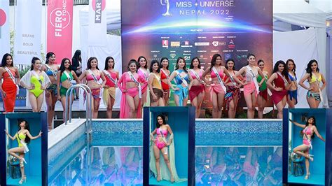 Miss Universe Nepal 2022 Swimsuit Round Part 2 Youtube