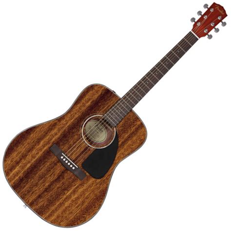 Fender Cd 60 All Mahogany Dreadnought Acoustic Guitar At
