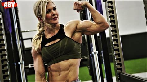 Amazing Female Bodybuilder Brooke Fbb Muscle Gym Workout Youtube