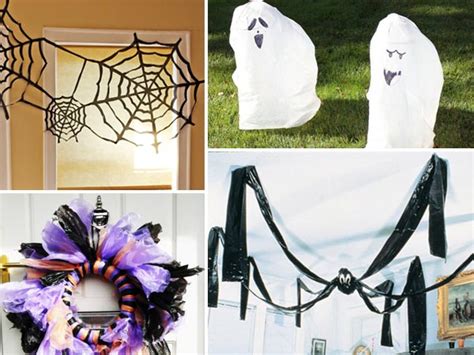 26 Diy Scary Halloween Decorations With Trash Bags