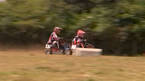 Lawn Mower Racing World Championship Takes Place In Sussex Video