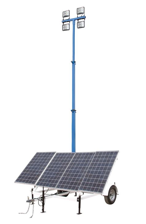 Larson Electronics Llc Releases New Solar Powered Led Light Tower With