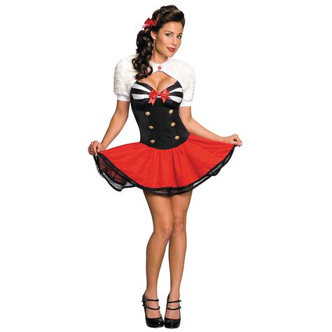 Womens Naval Pin Up Costume Halloween Pin Up Girl Halloween
