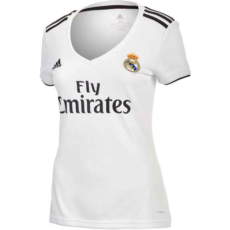 adidas Real Madrid Home Jersey - Womens 2018-19 - Soccer ...