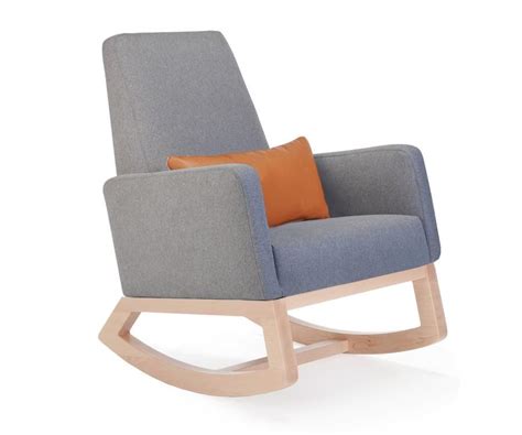 Shop modern nursery chairs that will bring style into the room without sacrificing your comfort. Joya Rocker | Modern rocking chair, Modern nursery ...