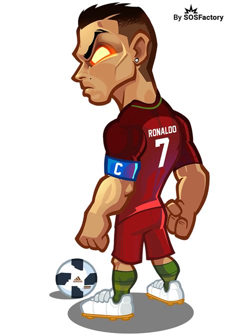 Caricatura De Cristiano Ronaldo