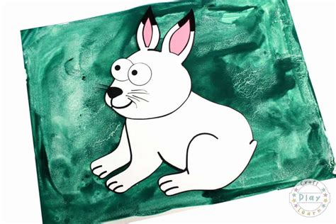 Arctic Hare Easy Kids Craft Craft Play Learn