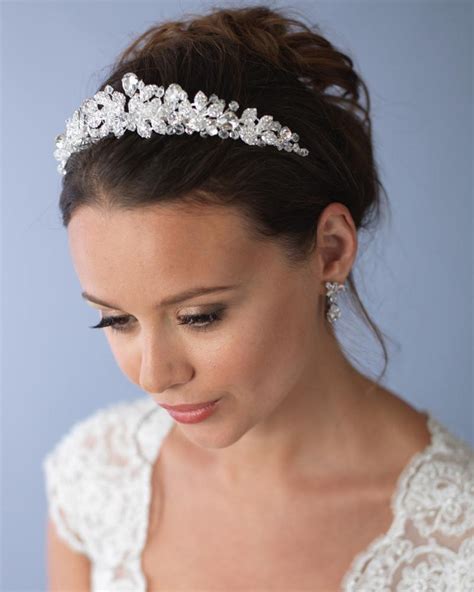 Spectacular Swarovski Crystal Tiara Shop Bridal Crowns Usabride