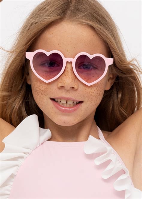 Pink Heart Sunglasses For Girls Stella Cove