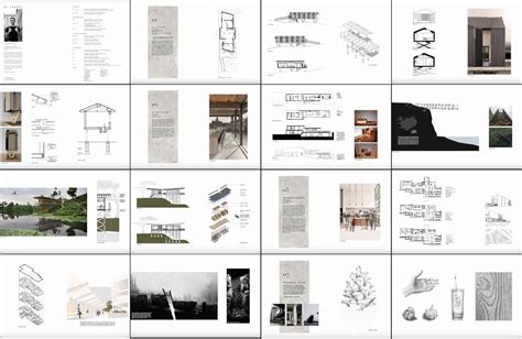 Understanding Architecture Portfolios Layout And Format Examples