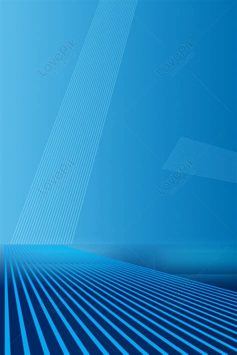 Tech Sense Lines Blue Background Psd Layered Advertising Backgro