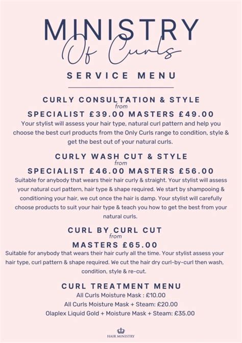 Curly Hair Specialists Hair Ministry Group Salons Ipswich