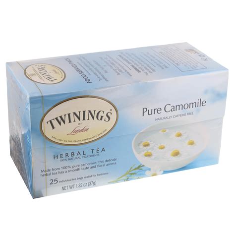 Twinings Pure Chamomile Herbal Tea Bags Shop Tea At H E B